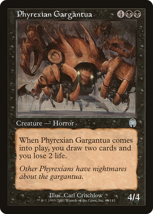 Phyrexian Gargantua [Apocalypse] Foil