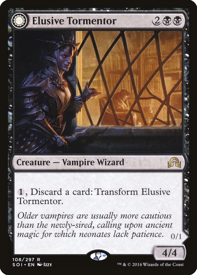 Elusive Tormentor // Insidious Mist [Shadows over Innistrad] Foil