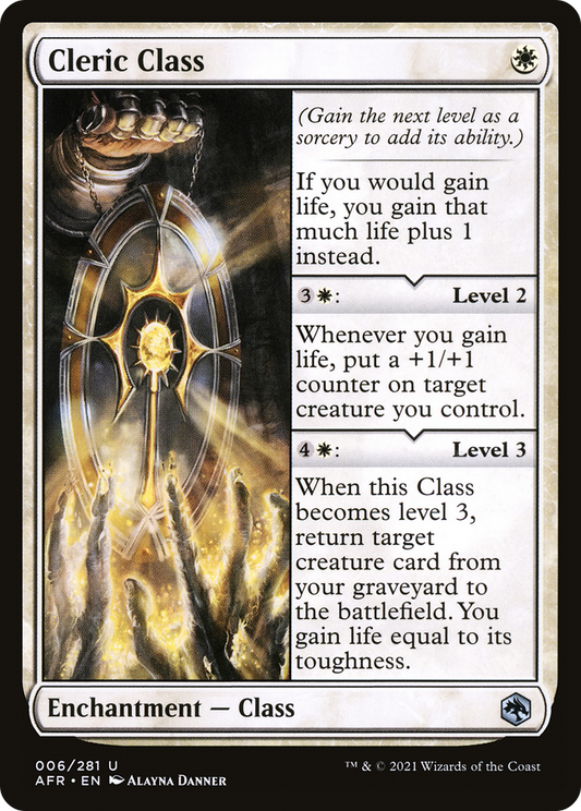 Cleric Class [Dungeons & Dragons: Adventures in the Forgotten Realms] Foil