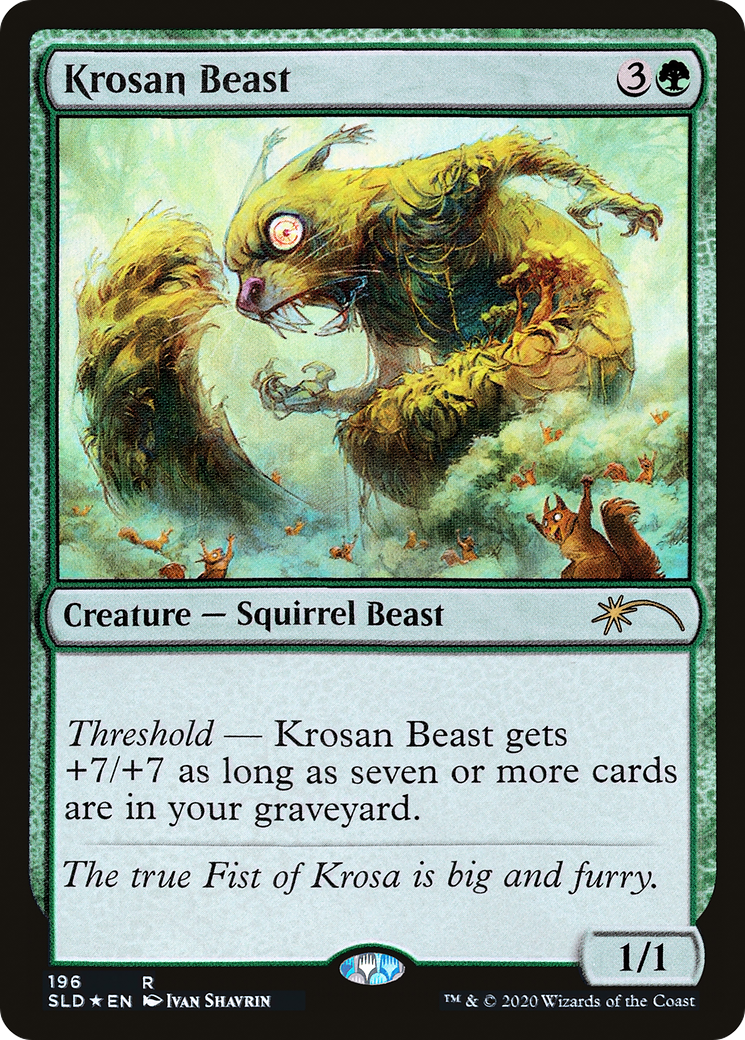 Krosan Beast [Secret Lair Drop Series] | Silver Goblin