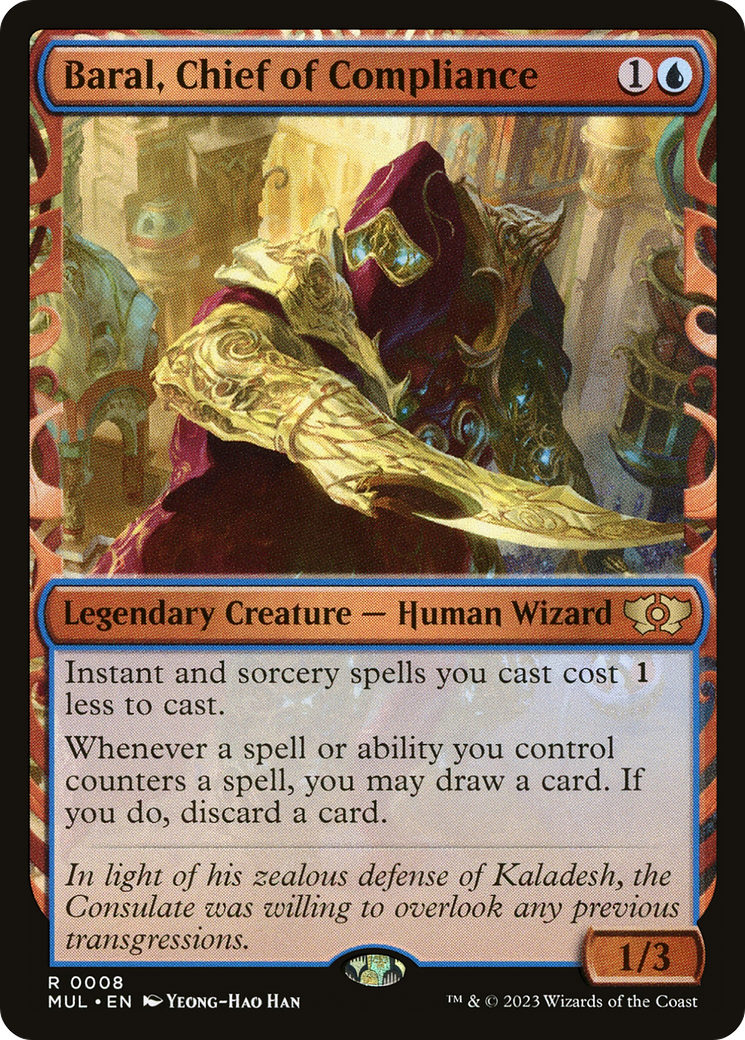 Baral, Chief of Compliance [Multiverse Legends] Foil