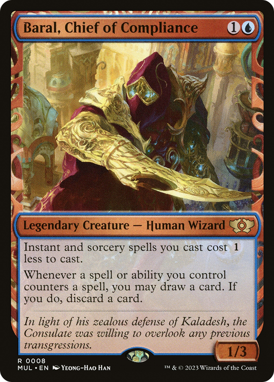 Baral, Chief of Compliance [Multiverse Legends] Foil