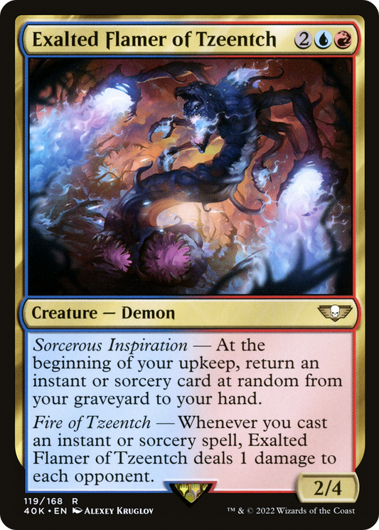 Exalted Flamer of Tzeentch [Warhammer 40,000]