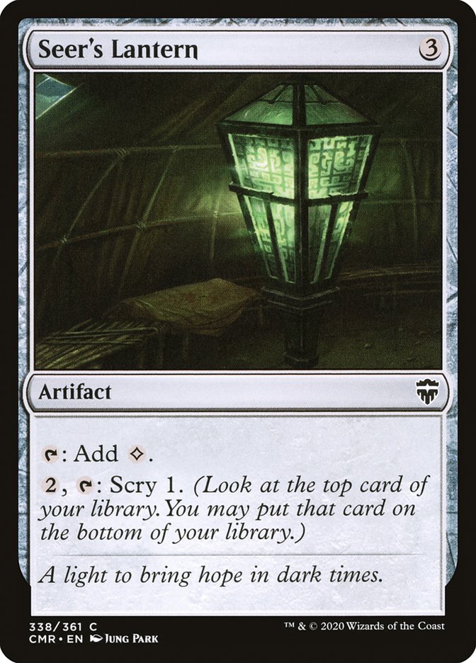 Seer's Lantern [Commander Legends] | Silver Goblin