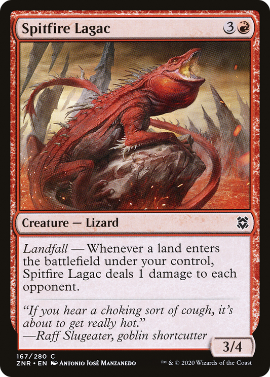 Spitfire Lagac [Zendikar Rising] Foil