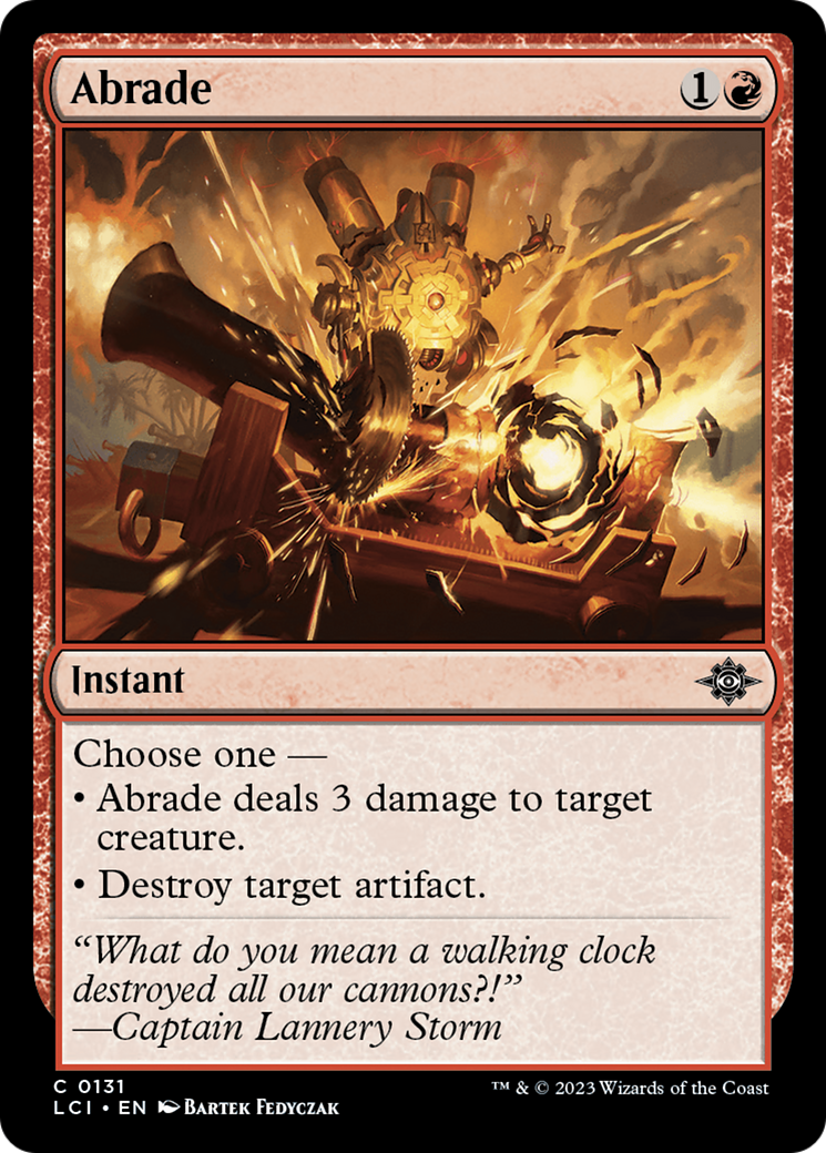Abrade [The Lost Caverns of Ixalan] Foil