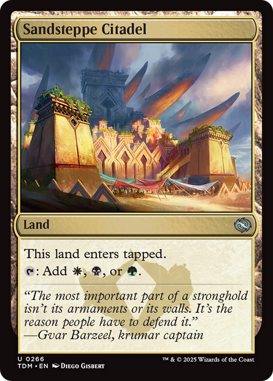 Sandsteppe Citadel (266) - Tarkir: Dragonstorm