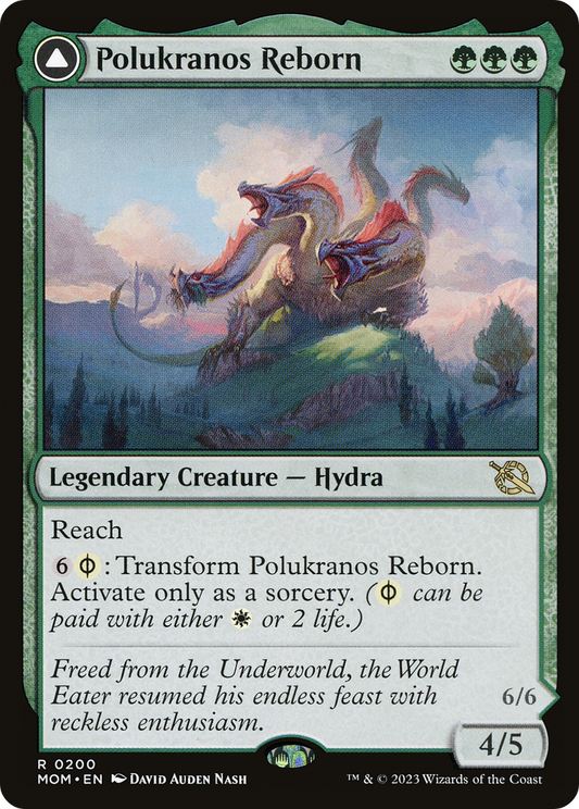 Polukranos Reborn // Polukranos, Engine of Ruin [March of the Machine] Foil