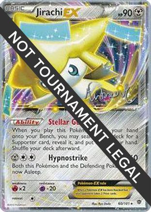 Jirachi EX (60/101) (Emerald King - Andrew Estrada) [World Championships 2014]