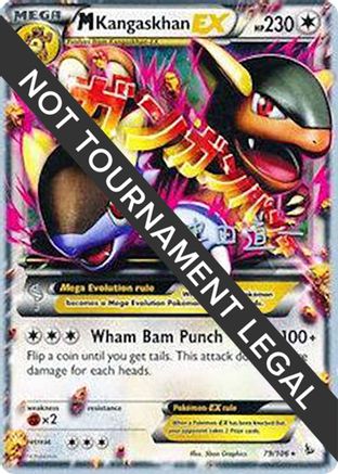 M Kangaskhan EX (79/106) (Crazy Punch - Michikazu Tsuda) [World Championships 2014]