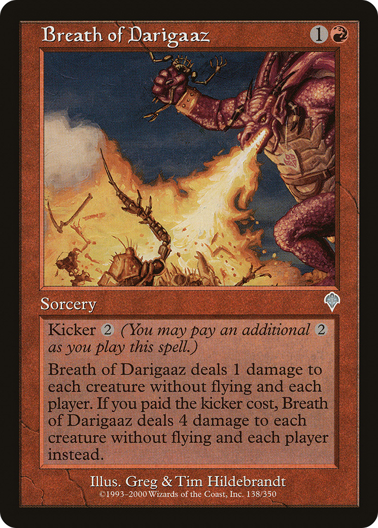 Breath of Darigaaz [Invasion] Foil