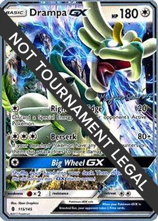 Drampa GX (115/145) (Garbanette - Magnus Pedersen) [World Championships 2018] | Silver Goblin