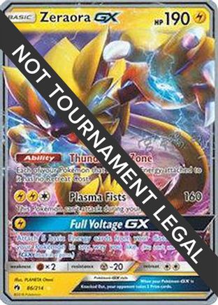 Zeraora GX (86/214) (Pikarom Judge - Haruki Miyamoto) [World Championships 2019] | Silver Goblin