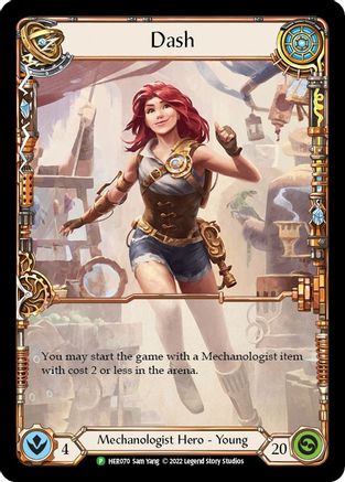 Dash (HER070) Cold Foil - FaB Promos