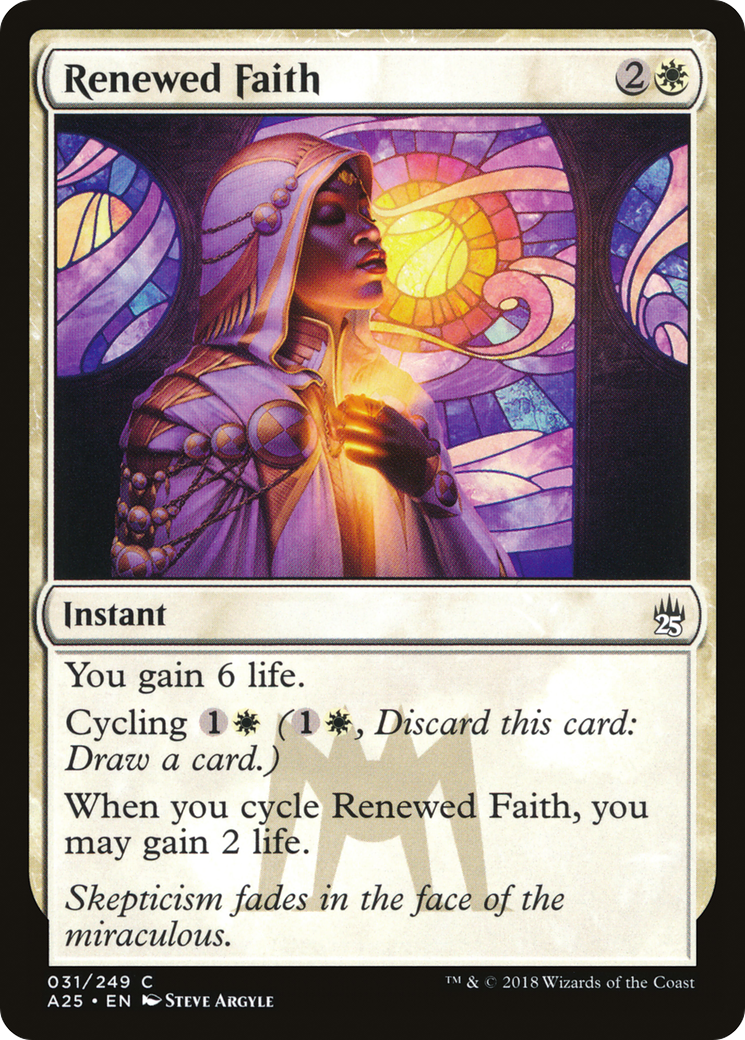 Renewed Faith [Masters 25] Foil