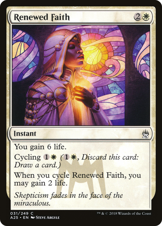 Renewed Faith [Masters 25] Foil