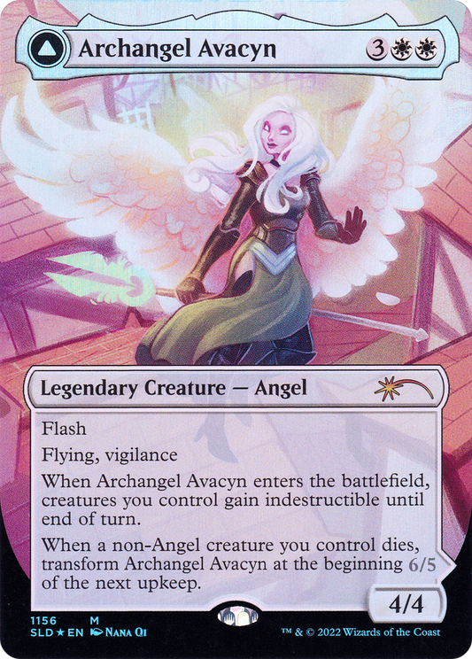 Archangel Avacyn // Avacyn, the Purifier (1156) Foil - Secret Lair Drop