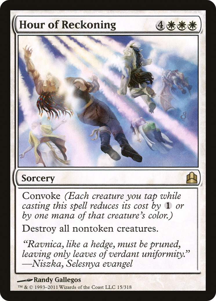 Hour of Reckoning [Commander 2011] | Silver Goblin