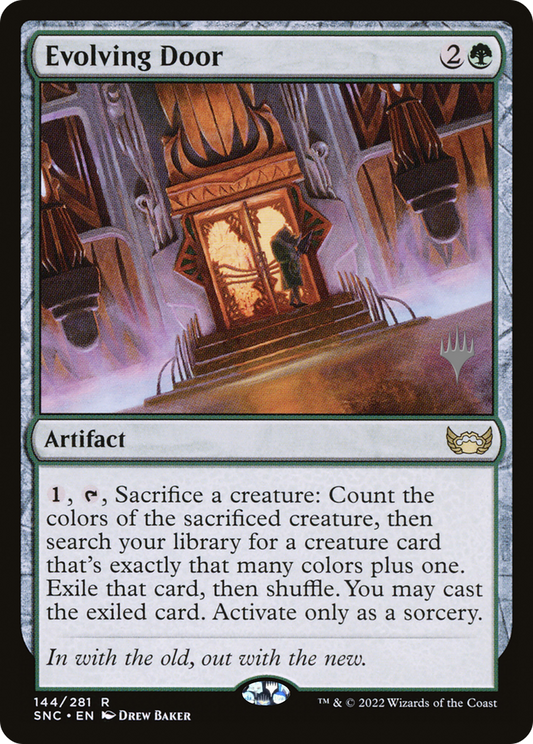 Evolving Door (Promo Pack) [Streets of New Capenna Promos] Foil