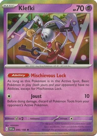 Klefki (96) Reverse Holofoil - Scarlet & Violet