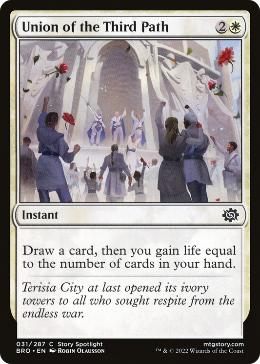 Union of the Third Path [The Brothers' War] Foil