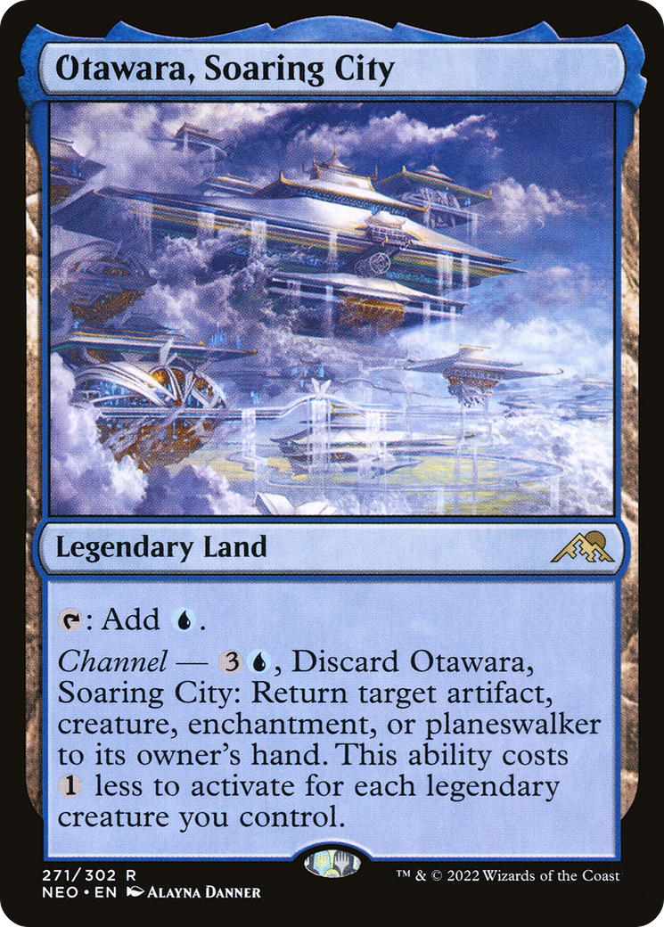 Otawara, Soaring City (271) Foil - Kamigawa: Neon Dynasty