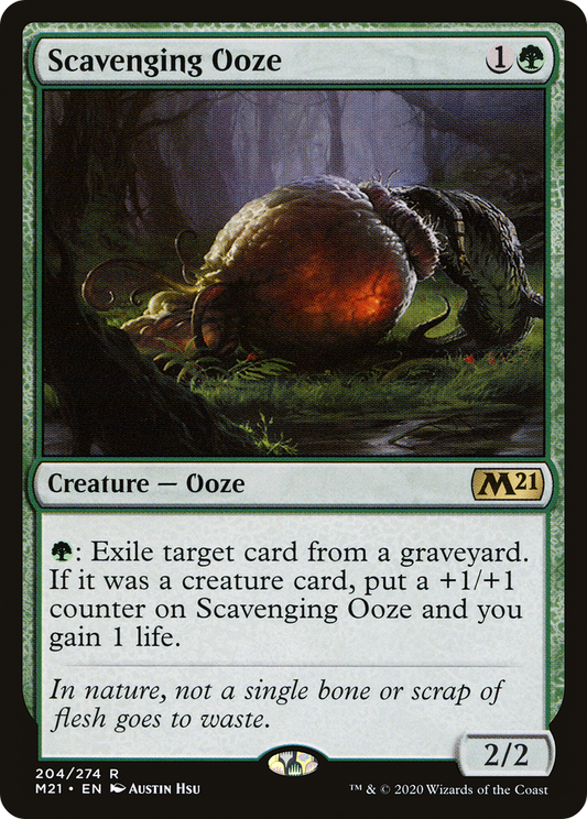 Scavenging Ooze [Core Set 2021] Foil