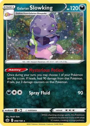 Galarian Slowking (Cosmos Holo) (98) Holofoil - Miscellaneous Cards & Products