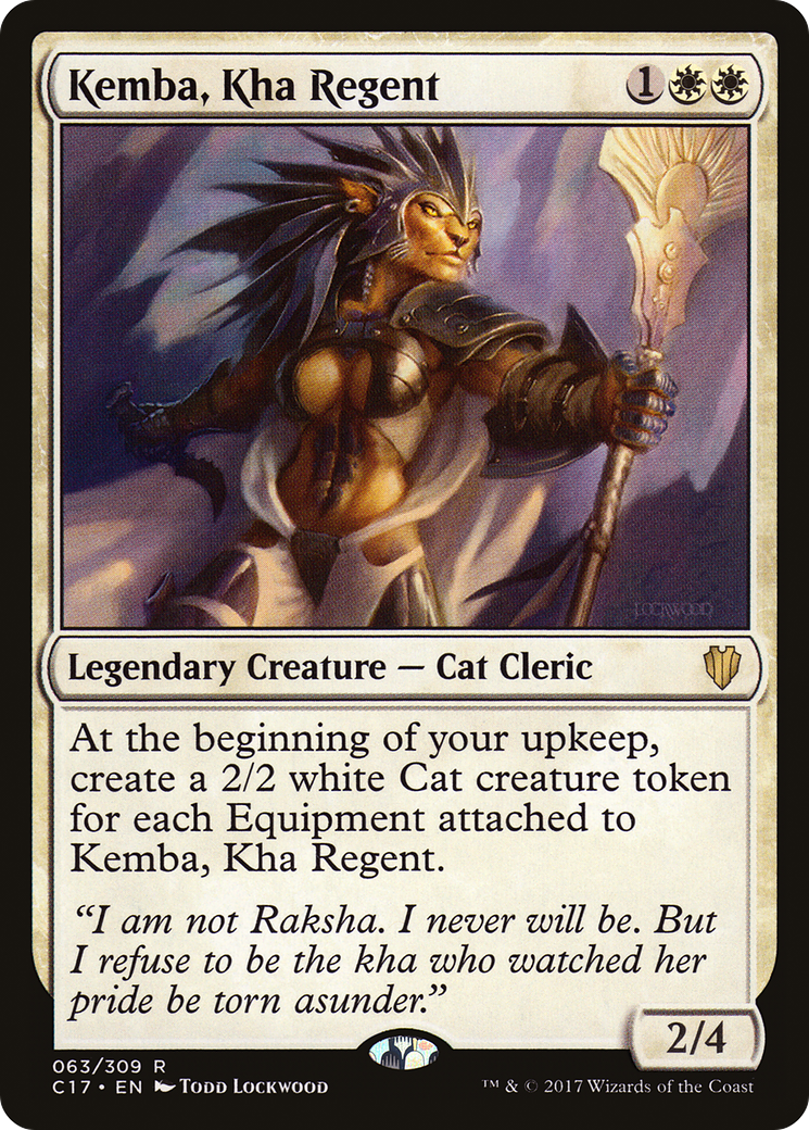 Kemba, Kha Regent (063) - Commander 2017