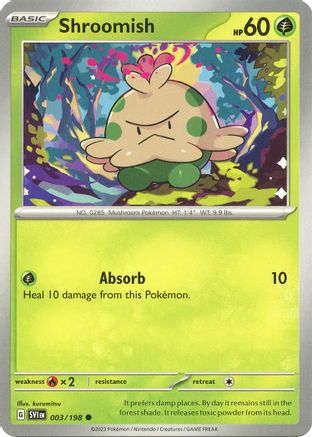 Shroomish (003/198) [Scarlet & Violet: Base Set] | Silver Goblin