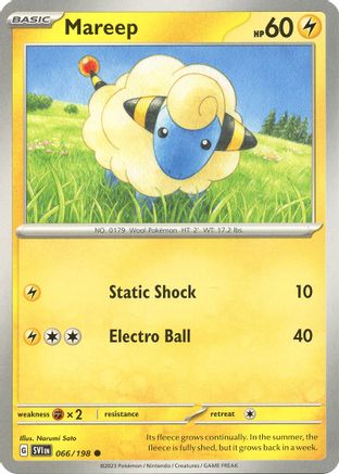 Mareep (66) - Scarlet & Violet