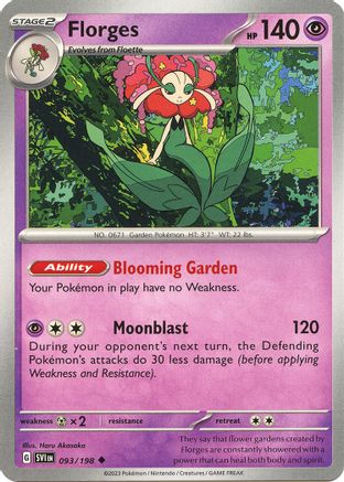 Florges (093/198) [Scarlet & Violet: Base Set] | Silver Goblin