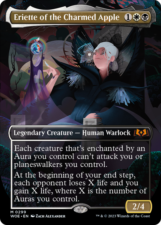 Eriette of the Charmed Apple (Borderless Alternate Art) [Wilds of Eldraine] Foil