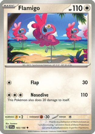 Flamigo (165/198) [Scarlet & Violet: Base Set] | Silver Goblin