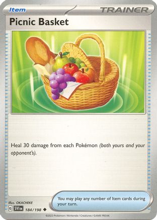 Picnic Basket (184) Reverse Holofoil - SV01 Scarlet & Violet Base Set