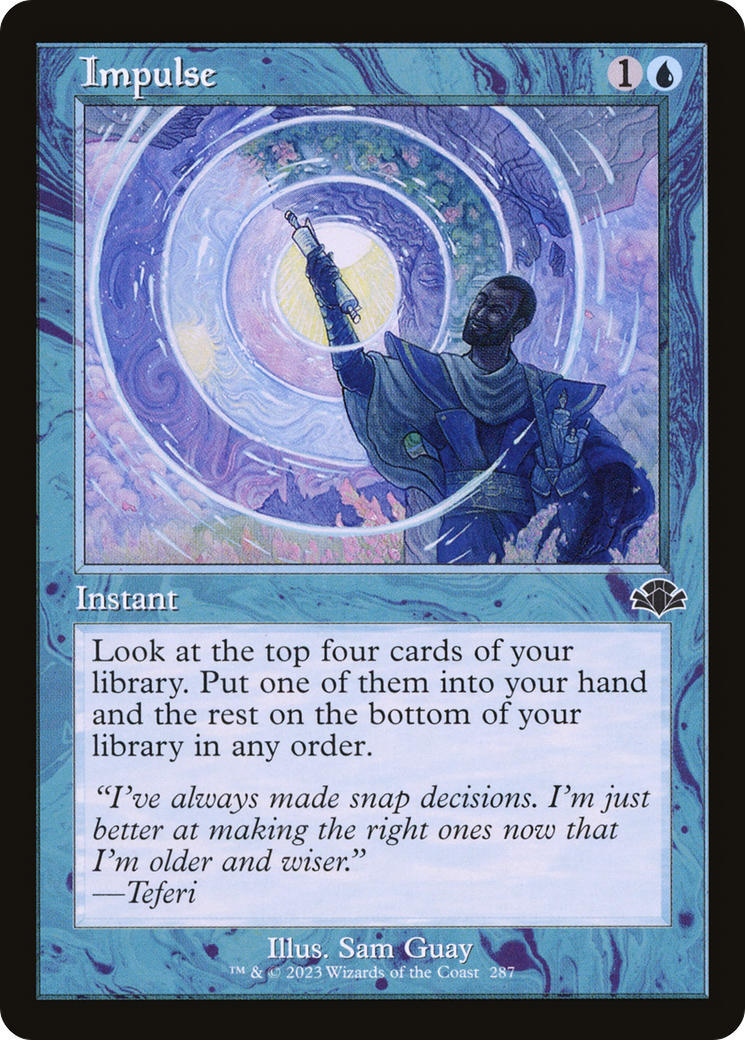 Impulse (Retro) [Dominaria Remastered] Foil