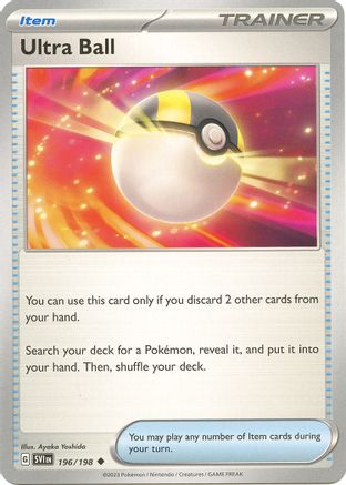 Ultra Ball (196/198) [Scarlet & Violet: Base Set] | Silver Goblin