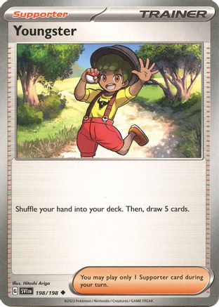 Youngster (198) Reverse Holofoil - Scarlet & Violet