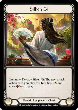 Silken Gi (OUT179) Cold Foil - Outsiders