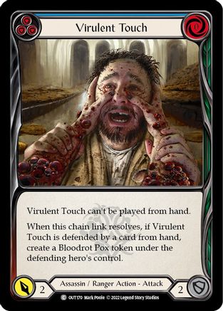 Virulent Touch (Blue) (OUT170)  - Outsiders