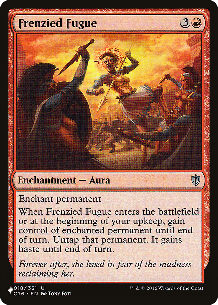 Frenzied Fugue (C16-18)
