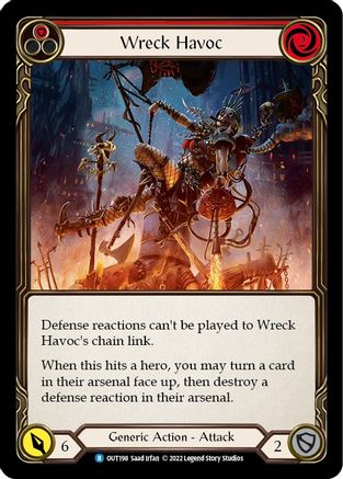 Wreck Havoc (Red) (OUT198)  - Outsiders