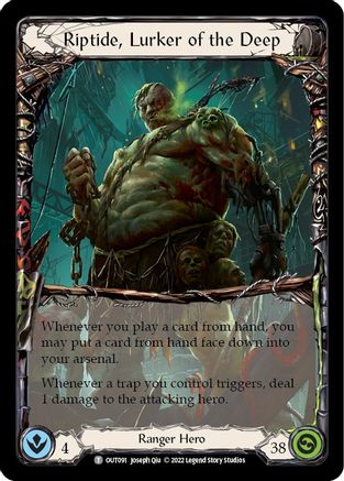 Riptide, Lurker of the Deep (OUT091) - Outsiders