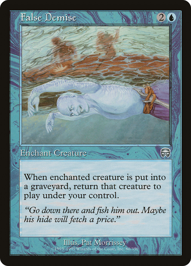 False Demise [Mercadian Masques] | Silver Goblin