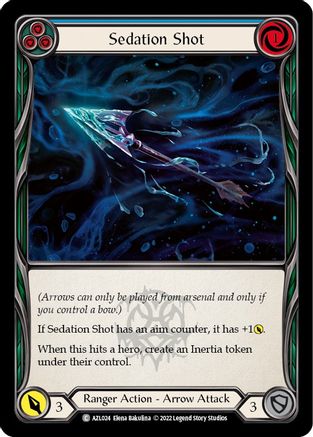 Sedation Shot (Blue) (AZL024) - Blitz Deck: Outsiders - Azalea