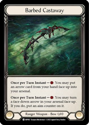 Barbed Castaway (RIP002) - Blitz Deck: Outsiders - Riptide