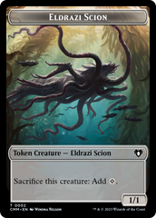 Eldrazi Scion // Myr Double-Sided Token [Commander Masters Tokens] | Silver Goblin