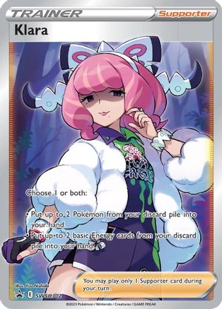 Klara (Full Art) (SWSH302) Holofoil - SWSH Sword & Shield Promo Cards