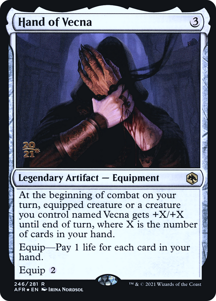 Hand of Vecna [Dungeons & Dragons: Adventures in the Forgotten Realms Prerelease Promos]