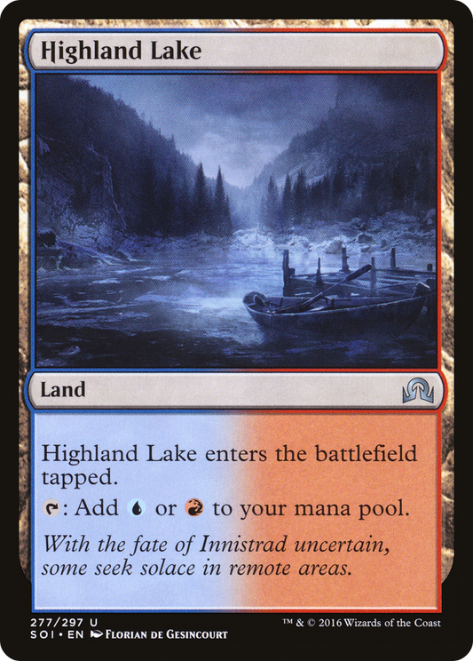 Highland Lake [Shadows over Innistrad] Foil